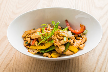 Stir fry chicken