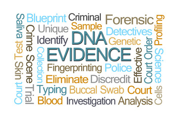 DNA Evidence Word Cloud