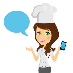 Beautiful woman character. people character,girl character with business concept 