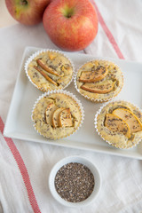 Apfel Vollwert Muffins 