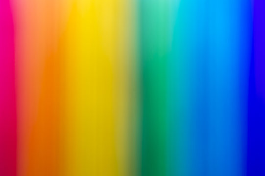 Bright defocussed abstract background of of rainbow spectrum of color