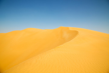 Fototapeta na wymiar in oman outdoor sand dune
