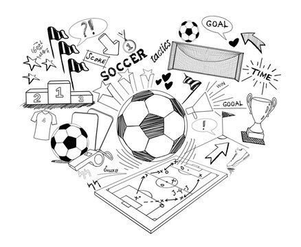Soccer doodle