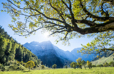 Obraz premium karwendel mountains