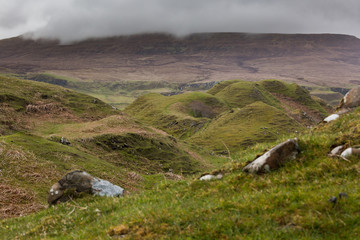 Gletschergeformte Landschaft - Isle of Skye - Schottland