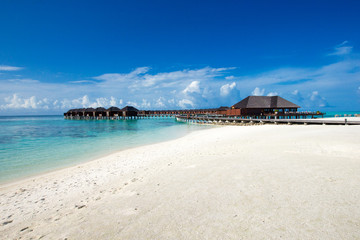 beach with  Maldives