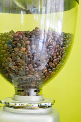 blurred photo of coffee bean