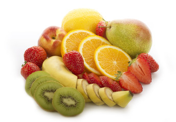 fruits isolated
