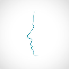 visage profil © M.studio