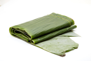 banana leaf folded