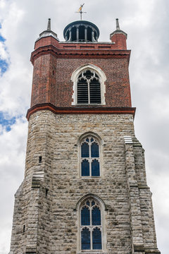 St. Giles Without Cripplegate Church. Barbican Estate, London.