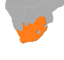 Map - South Africa