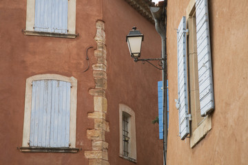 Building Facade in Roussillon Village, Provence