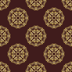 Seamless Oriental Vector Background