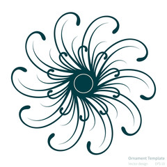 Verctor abstract ornament pattern