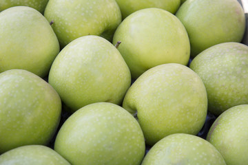 Green Apples Background
