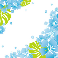 ハイビスカス　イラスト