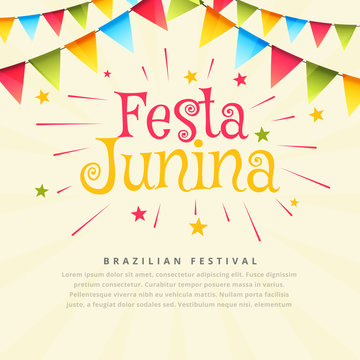 festa junina brazil festival holiday background