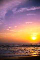 Obraz premium Beautiful wonderful seascape. Composition of nature background