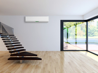 Soggiorno con aria condizionata