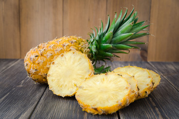 Fresh organic pineapple