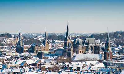 Aachen im Schnee