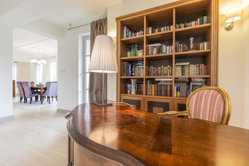 Open office in colonial style