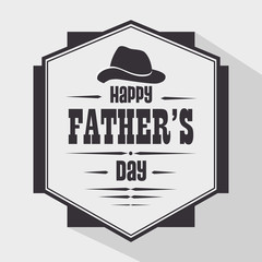 happy fathers day design 