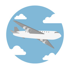 airplane flying design 