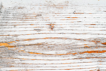 Top view of a vintage wood plank