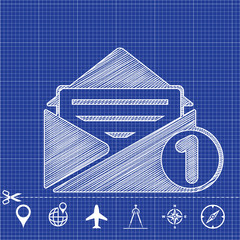 icon mail new