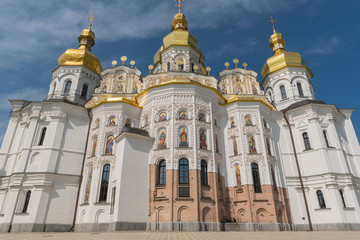 Fototapeta na wymiar Holy dormition cathedral Kiev