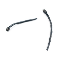 Set of Wooden match isolated over the white background