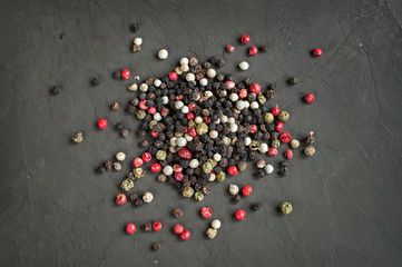 Colored pepper mix