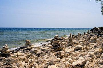 Tower stack rocks