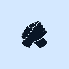 partnership hand shake icon