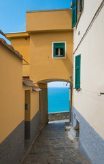 Cinque Terre, Liguria (Italy) - This is the town of Corniglia