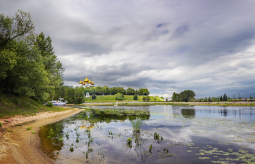 Kotorosl River. Yaroslavl. Russia.