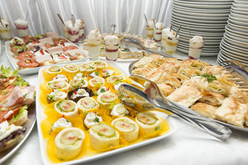 Various food on the table