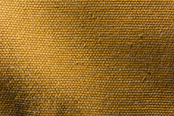 Brown canvas texture background.