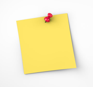 Blank post it note Illustration Stock | Adobe Stock