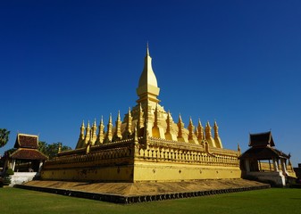 Pha That Laung in Vientiane, Laos