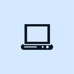 Naklejka premium laptop icon