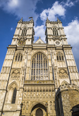Fototapeta na wymiar Westminster Abbey in London