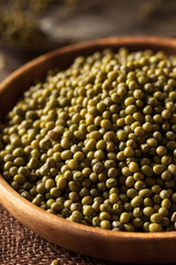 Raw Organic Green Mung Beans