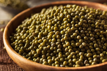 Raw Organic Green Mung Beans