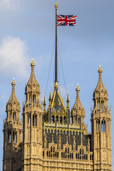 Fototapeta na wymiar Union Flag in London