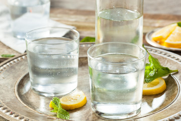 Refreshing Clear Sparkling Water