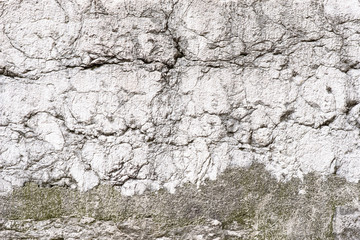 Old stone and cement wall surface