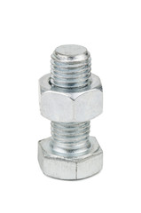 nut on bolt